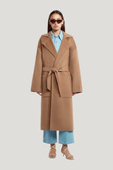 Alamo - Robe coat — model front