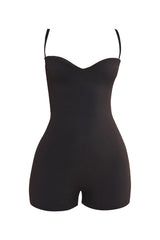 The Sculpt Playsuit In Black