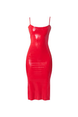 Whistle Latex Midi Dress