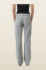 90s Belt Minimal Pants - Concrete — model back