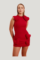 9PM dress in Heart — model front