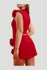 9PM dress in Heart — model side
