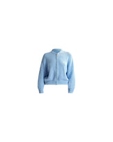 Elliot Knit Zip Jumper Blue