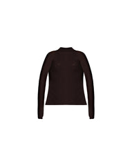 Amelia Long Sleeve Top Brown