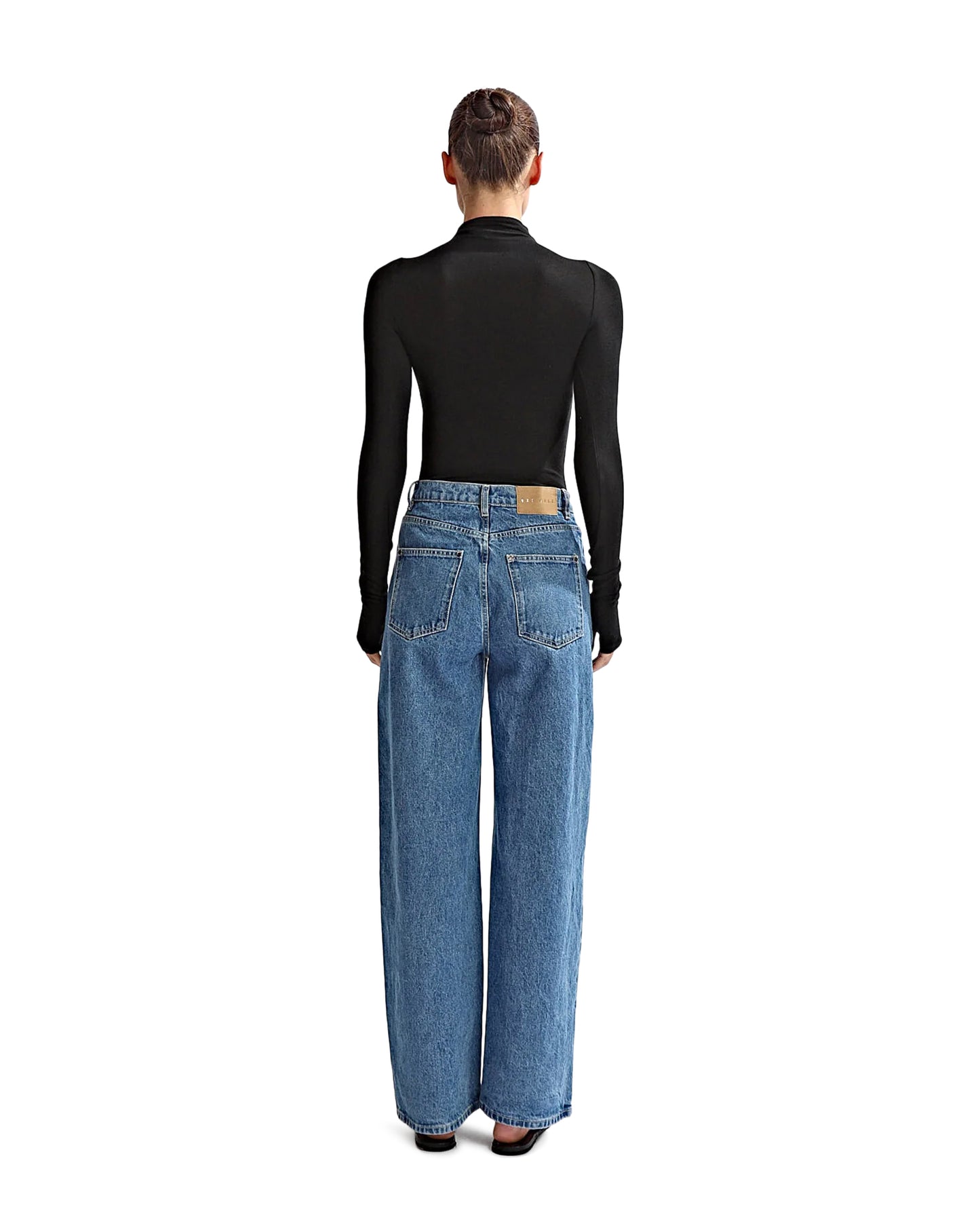 Amelia Long Sleeve Top Black