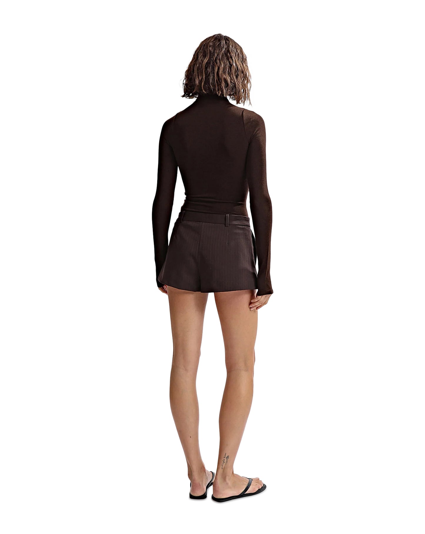 Amelia Long Sleeve Top Brown