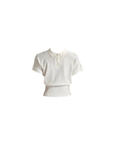 Blaire Knit Top Off White