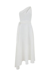 Asymmetric Midi Dress