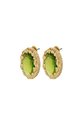 Azania Earrings in Peridot