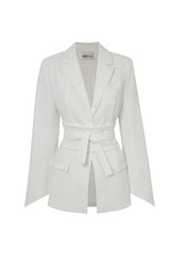 Belted Blazer
