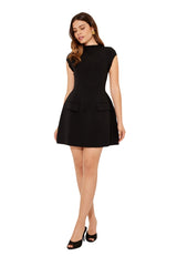 Cap Sleeve Mini Dress