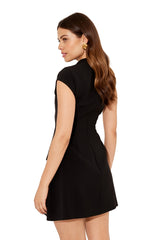 Cap Sleeve Mini Dress