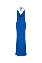 Como Knit Maxi Dress in Royale