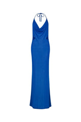 Como Knit Maxi Dress in Royale