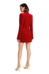 Monica Velvet Blazer Dress