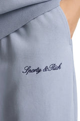 Embroidered Wide Sweatpant