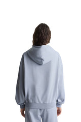 Logo Embroidered Zip Hoodie