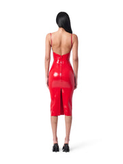 Whistle Latex Midi Dress