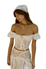 Ophelia Top in Céleste