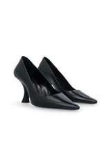 Viva Creased Leather Pump