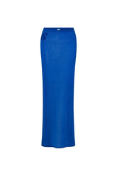 Ravello Knit Maxi Skirt in Royale