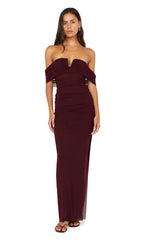 Poppy Gathered Maxi Dress