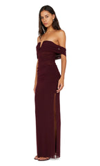 Poppy Gathered Maxi Dress