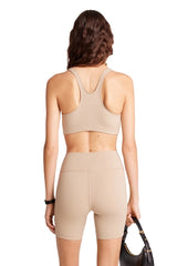 Serif Logo Sport Bra