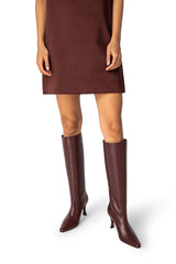 Stevie 42 Leather Knee-High Boot