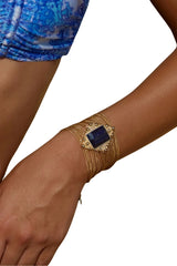Taormina Bracelet in Lapis Lazuli