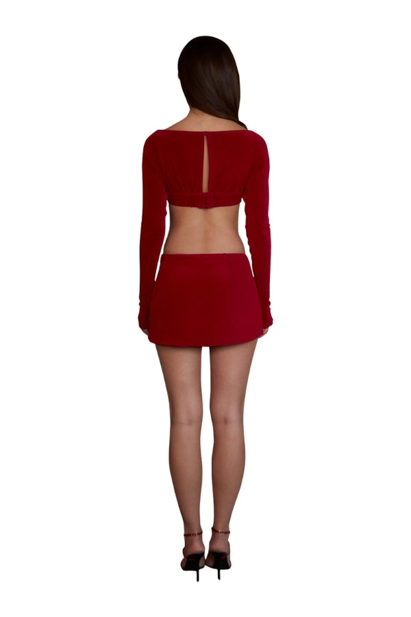 Underwire Keyhole Top