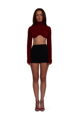 Underwire Turtleneck Top