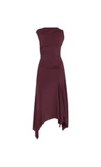 Nara Asym Midi Dress