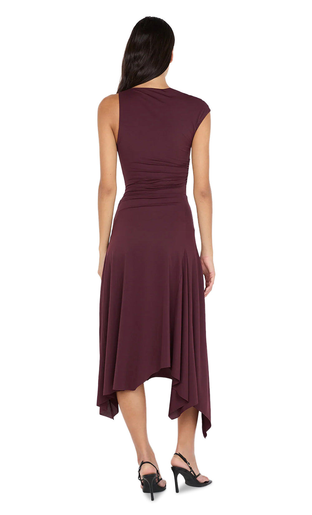 Nara Asym Midi Dress