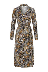 Abigail Midi Wrap Dress — packshot
