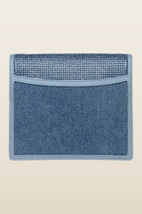 Alexa In Denim And Crystal — model back