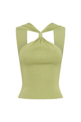 Angelika Twist Front Knit Top — packshot