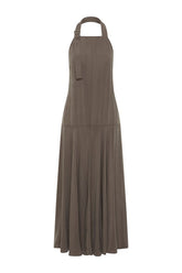 Apron Dress - Moss — packshot