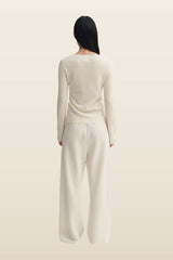 Awa Crewneck Sweater, — model back