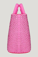Baby Riviera In Pink Crystal — model side