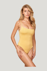 Bahamas One Piece - Meyer Stripe — model front