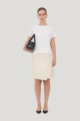 BASILUZZO LDS Boxy fit T-shirt — model front