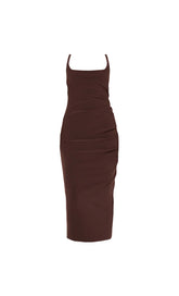 Karina Tuck Midi Dress