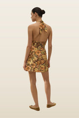 Bianca Mini Dress Camellia — model back