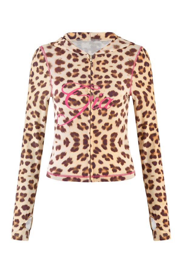 Blare Hoodie - Neutral : Leopard : Wild Card — packshot