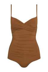 Bordeaux One Piece Full Coverage - Caramel — packshot