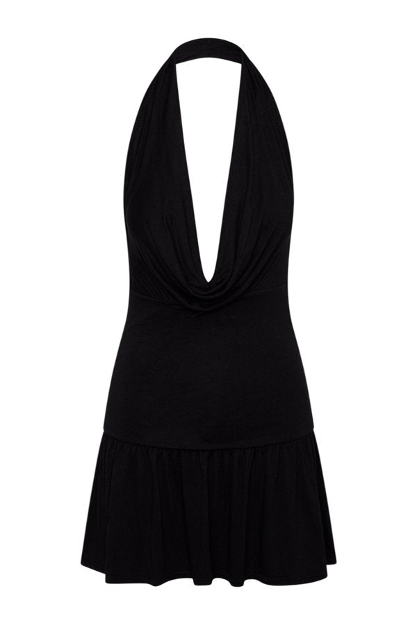 Bowery Cowl Neck Mini Dress — packshot