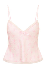 Brett Silk-Blend Floral Cami Top — packshot