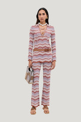 Brody - Maria Chevron Multi — model front