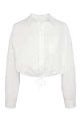 Bubble Button Up Poplin Shirt — packshot